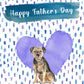 Border Terrier Dog Father's Day Card