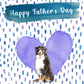 Bernese Mountain Dog Father's Day Card