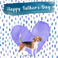 Beagle Dog Father's Day Card