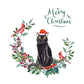 Bombay Cat Christmas Card