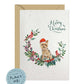 Yorkshire Terrier Dog Christmas Card