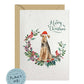 Welsh Terrier Dog Christmas Card