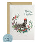 Scottish Terrier Dog Christmas Card