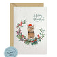 Norfolk Terrier Dog Christmas Card