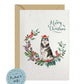 Malamute Dog Christmas Card