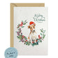 Jack Russell Dog Christmas Card