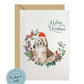 Havanese Dog Christmas Card