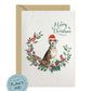 Catahoula Leopard Dog Christmas Card