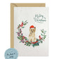 Cairn Terrier Dog Christmas Card