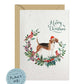 Beagle Dog Christmas Card