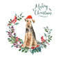 Welsh Terrier Dog Christmas Card