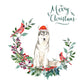 Siberian Husky Dog Christmas Card