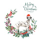 Dalmatian Dog Christmas Card