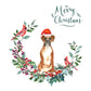 Boxer Dog Christmas Card