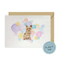 Yorkshire Terrier Dog Splash Card