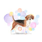 Beagle Dog Splash Card