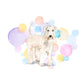 Wheaten Terrier Dog Splash Card