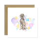 Weimaraner Dog Splash Card