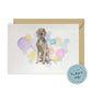 Weimaraner Dog Splash Card