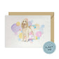 Spinone Italiano Dog Splash Card