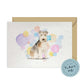 Lakeland Terrier Dog Splash Card