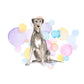 Irish Wolf Hound Dog Splash Card