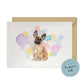 French Bulldog Dog Splash Card