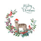 Tonkinese Cat Christmas Card