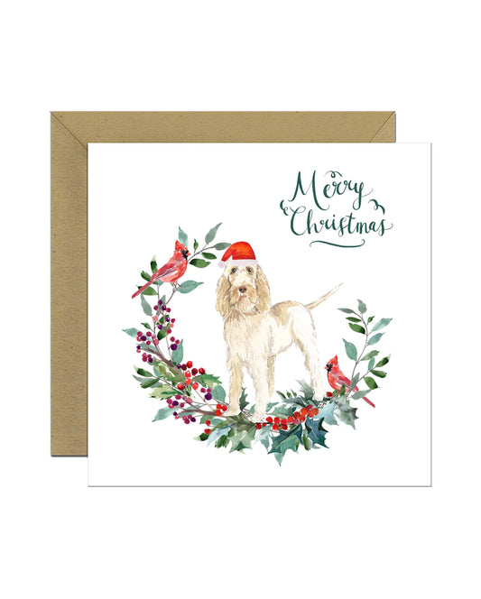 Spinone Italiano Dog Christmas Card