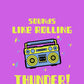 Sounds Like Rolling Thunder iPhone Case