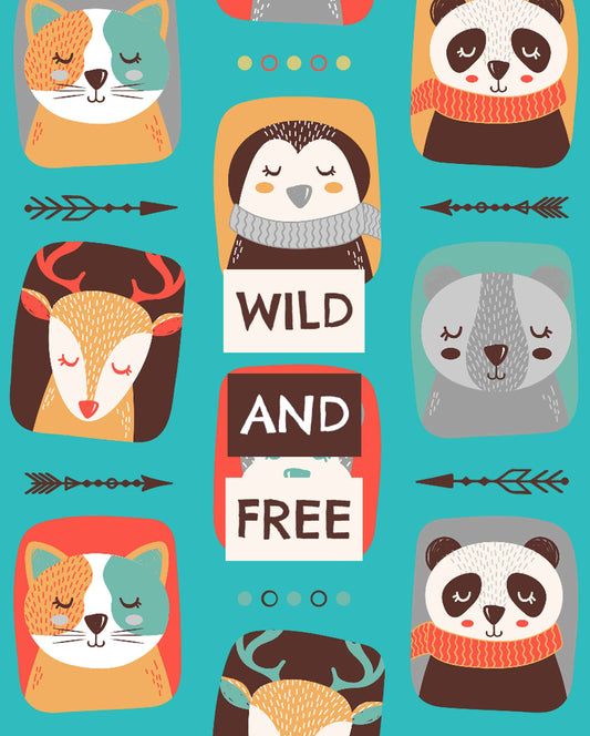 Wild And Free iPhone Case