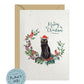 Bombay Cat Christmas Card