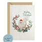 Persian Cat Christmas Card