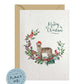 Tonkinese Cat Christmas Card