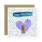 Brown Cockapoo Dog Father's Day Card