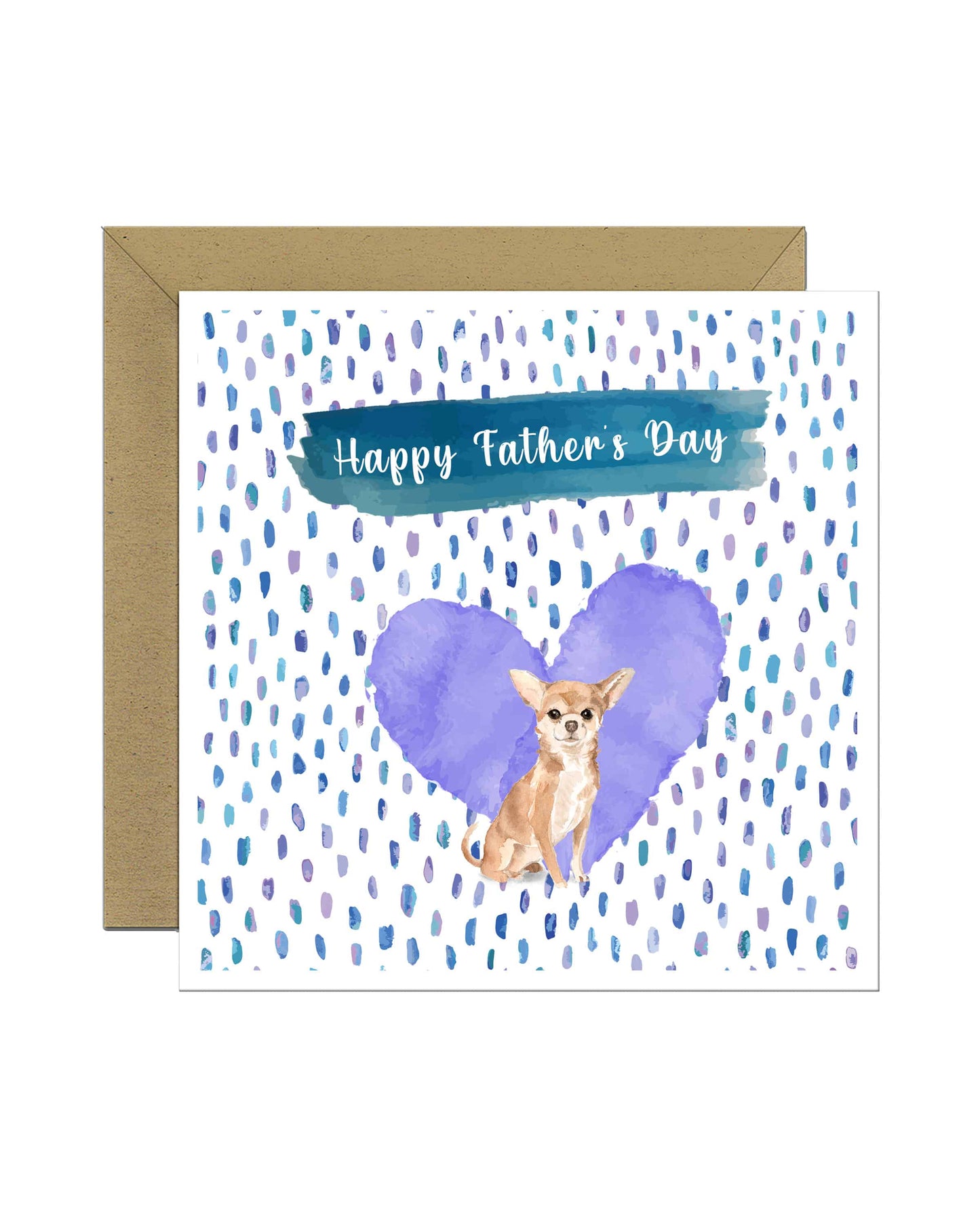 Chihuahua Dog Father's Day Card