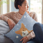 Corgi Sky Premium Cushion