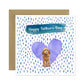 Golden Honey Cockapoo Dog Father's Day Card