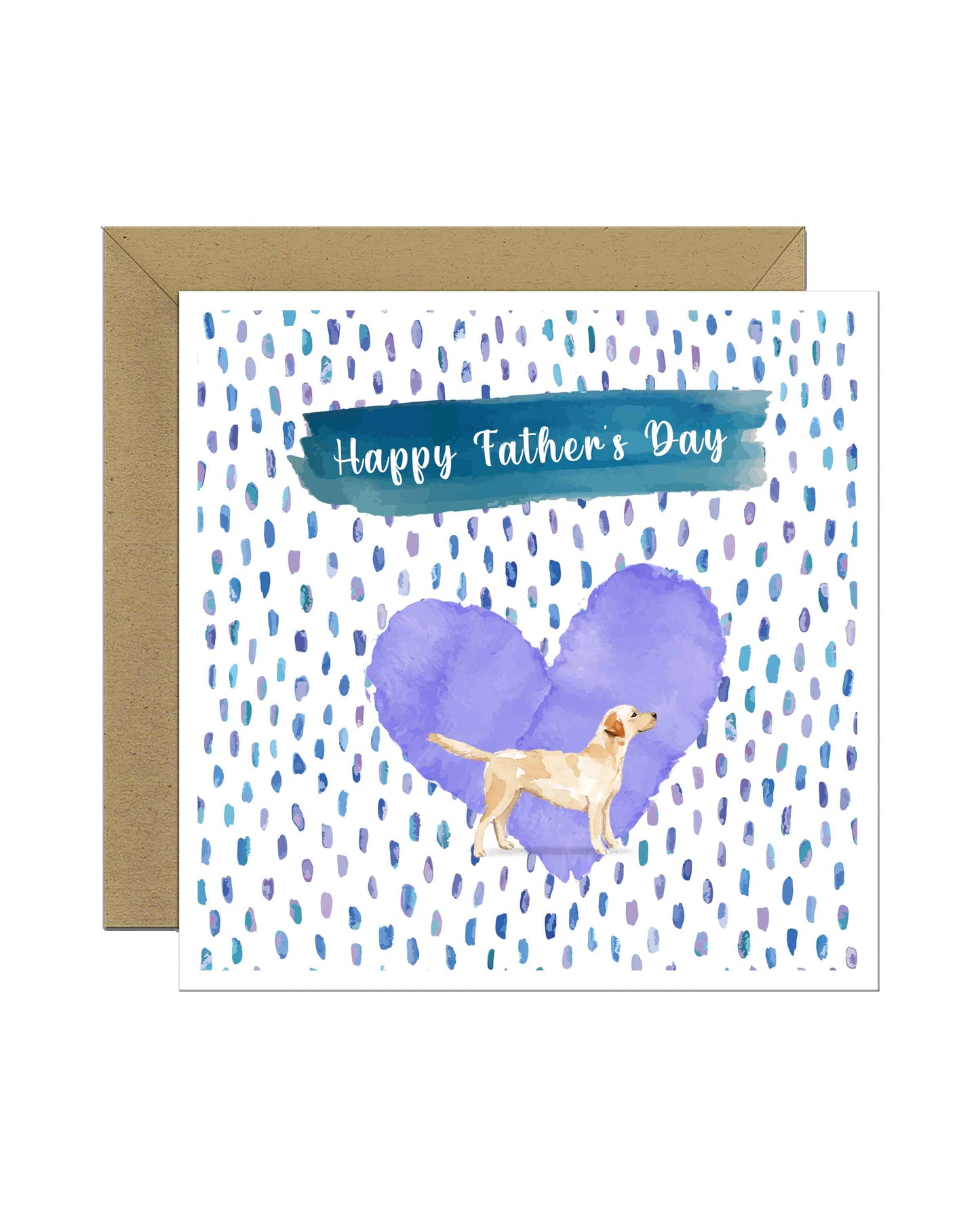 Labrador Retriever Dog Father's Day Card