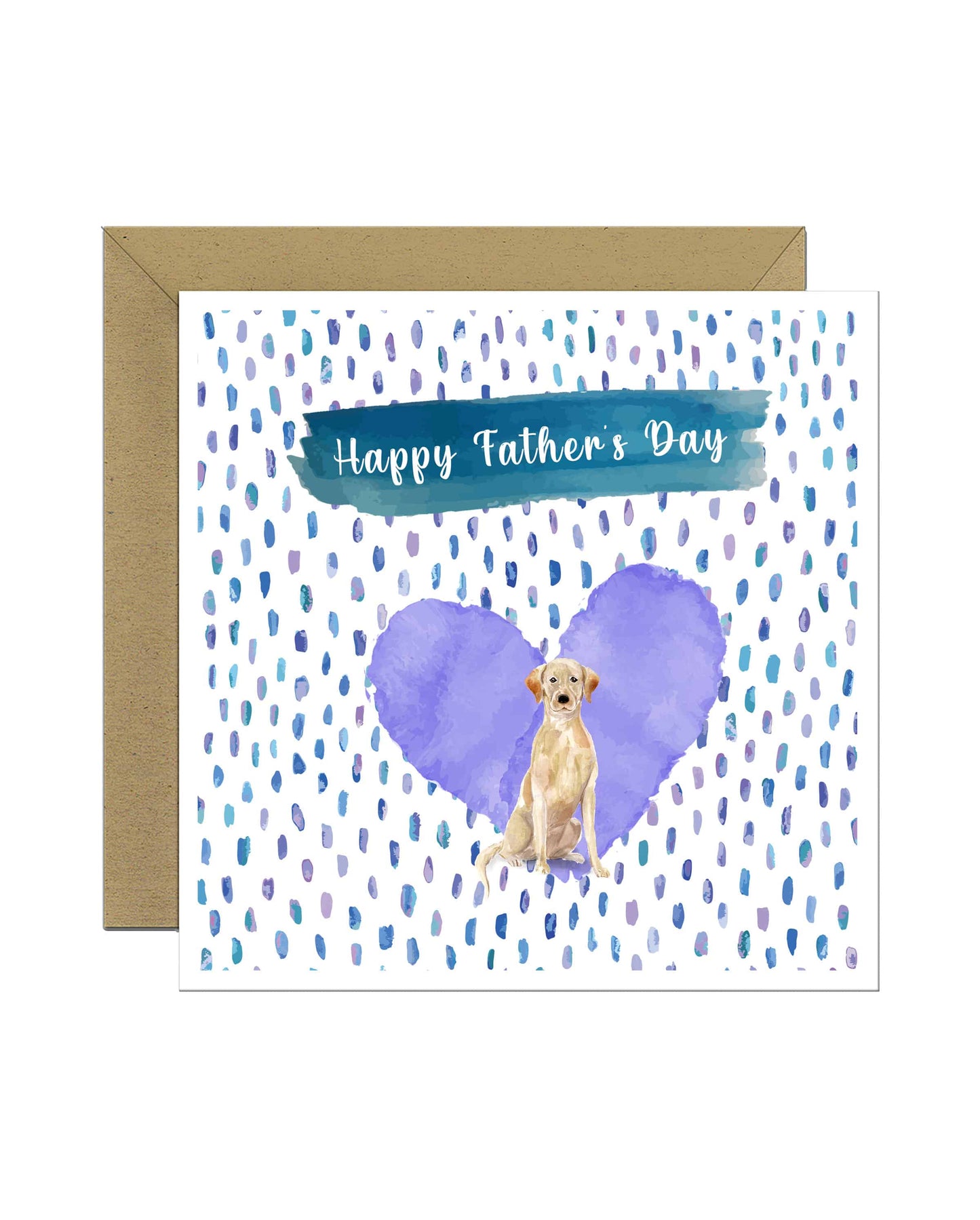 Labrador Retriever Dog Father's Day Card