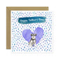 Miniature Schnauzer Dog Father's Day Card