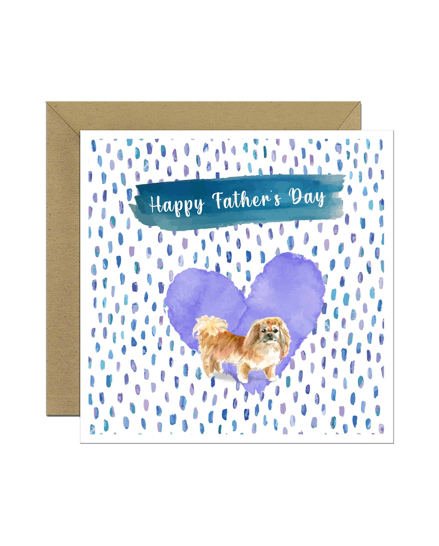 Pekingese Father's Day Card