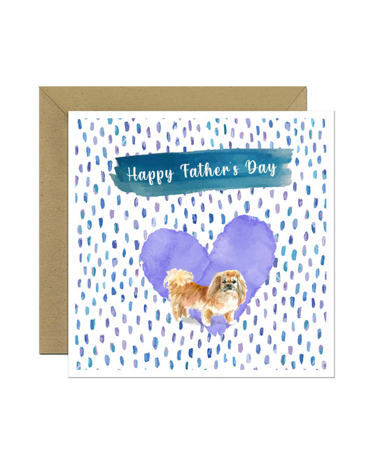 Pekingese Father's Day Card