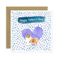 Rough Collie Father's Day Card