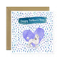 White Poodle Dog Father's Day Card