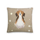 Beagle Autumn Premium Cushion