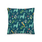 Nordic llama Cactus Green Premium Cushion