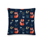 Nordic Fox & Hens Premium Cushion