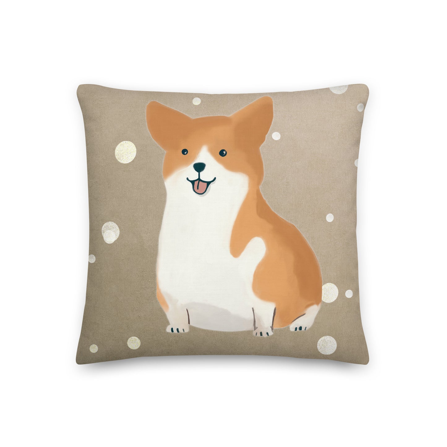 Corgi Autumn Premium Cushion