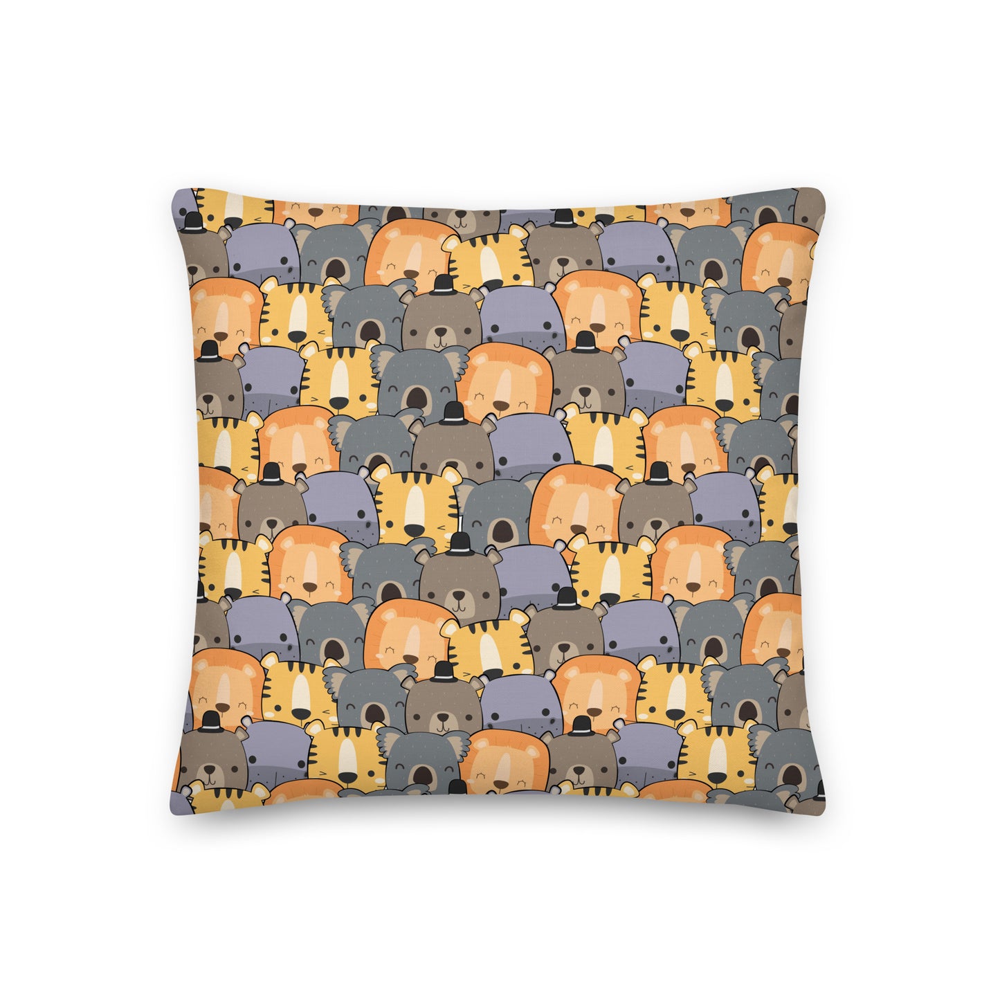 Cute Animals Premium Pillow